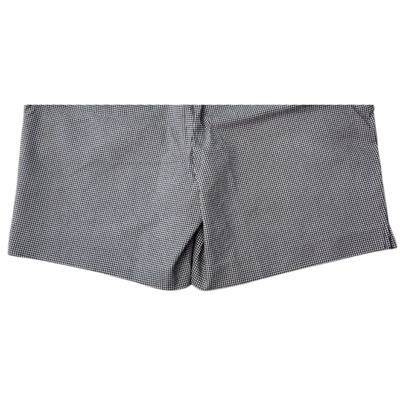 Rafaella Womens 7" Inseam Comfort Fit Stretch Short Black/White Size 16 - Picture 7 of 8